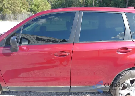 2017 Subaru Forester 2.5I z USA, uszkodzony, nr VIN JF2SJAAC1HG454119